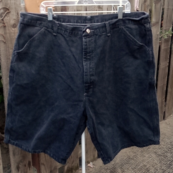 Men's charcoal black shorts. jeans.s 42 Like no stretch. - Picture 3 of 8